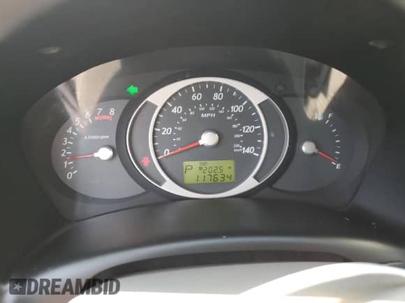 2009 Hyundai Tucson SE with VIN KM8JN12D69U968357, listed as a Copart auction lot 66773325 with 117,634 mi miles and Salvage title. Bid and sale history available at DreamBid. Image 9.