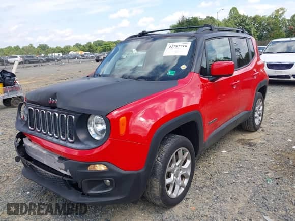 2018 Jeep Renegade Latitude with VIN ZACCJBBB3JPH88983, listed as a IAAI auction lot 42787716 with 126,451 mi miles and . Bid and sale history available at DreamBid. Image 17.