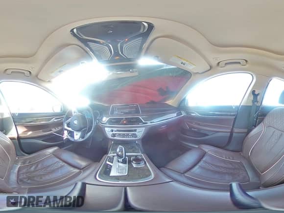 2017 BMW 7 Series 740i xDrive with VIN WBA7E4C31HGV23346, listed as a Copart auction lot 49840905 with 155,047 mi miles and Salvage title. Bid and sale history available at DreamBid. Image 13.