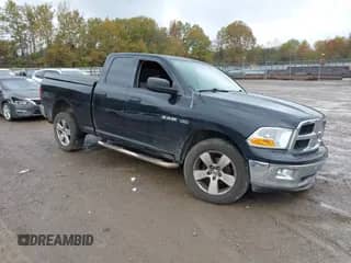 2009 Dodge 1500 SLT with VIN 1D3HV18T49S726980, listed as a IAAI auction lot 40748830 with 154,320 mi miles and . Bid and sale history available at DreamBid. Image 1.