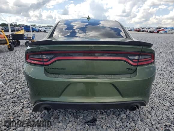 2023 Dodge Charger R/T with VIN 2C3CDXCT8PH635977, listed as a Copart auction lot 89516865 with 18,191 mi miles and Salvage title. Bid and sale history available at DreamBid. Image 6.