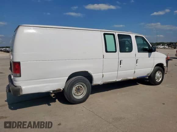 2013 Ford Econoline Cargo Commercial with VIN 1FTNS2EL2DDA04211, listed as a Copart auction lot 58538245 with 289,431 mi miles and Clean title. Bid and sale history available at DreamBid. Image 3.