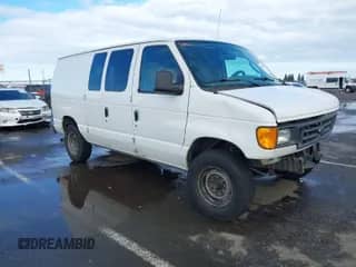 2007 Ford Econoline Cargo Commercial with VIN 1FTNE24L17DA74845, listed as a IAAI auction lot 41591421 with 171,088 mi miles and . Bid and sale history available at DreamBid. Image 1.