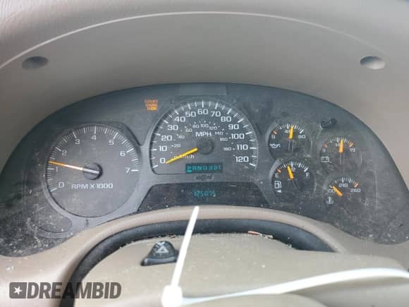 2004 Chevrolet TrailBlazer EXT LS с VIN 1GNET16S246103426, выставлен на аукционе Copart как лот 56825235 с пробегом 125 075 миль миль и Списание • Salvage title. История ставок и продаж доступна на DreamBid. Изображение 9.