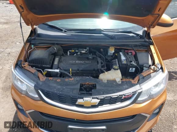 2018 Chevrolet Sonic LT with VIN 1G1JD6SH9J4134586, listed as a IAAI auction lot 42285934 with 106,396 mi miles and . Bid and sale history available at DreamBid. Image 10.