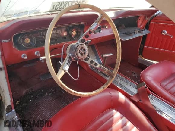 1965 Ford Mustang with VIN 5F09C323160, listed as a Copart auction lot 71637835 with 926,379 mi miles and Clean title. Bid and sale history available at DreamBid. Image 8.