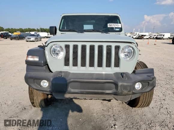 2023 Jeep Wrangler Sport z VIN 1C4HJXAG2PW650279, wystawiony jako Copart lot #80876745 z przebiegiem 10 349 mil mil oraz Szkoda całkowita • Salvage title. Historia ofert i sprzedaży dostępna na DreamBid. Obrazek 5.