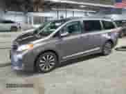 2018 Toyota Sienna XLE with VIN 5TDDZ3DC5JS189157, listed as a Copart auction lot 69009385 with 74,782 mi miles and Salvage title. Bid and sale history available at DreamBid. Image 1.