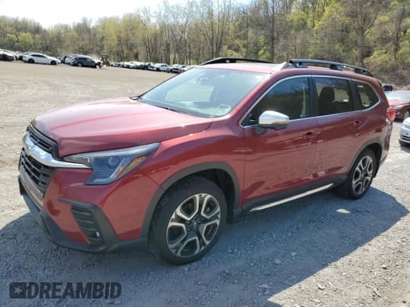2023 Subaru Ascent Limited with VIN 4S4WMARD9P3414344, listed as a Copart auction lot 54435035 with 24,432 mi miles and Salvage title. Bid and sale history available at DreamBid. Image 1.