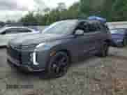 2025 Hyundai Palisade XRT with VIN KM8R3DGE9SU889993, listed as a Copart auction lot 56462255 with 580 mi miles and Salvage title. Bid and sale history available at DreamBid. Image 1.