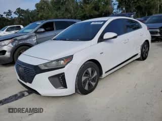 2017 Hyundai Ioniq SEL with VIN KMHC75LC9HU056093, listed as a Copart auction lot 89676595 with 119,903 mi miles and Non repairable. Bid and sale history available at DreamBid. Image 1.