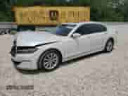 2021 BMW 7 Series 750i xDrive with VIN WBA7U2C03MCG03880, listed as a Copart auction lot 54887745 with 22,361 mi miles and Salvage title. Bid and sale history available at DreamBid. Image 1.