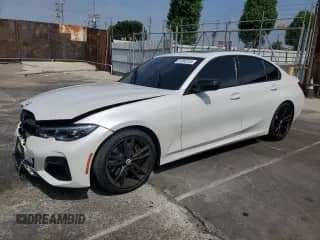 2022 BMW 3 Series M340i z VIN 3MW5U7J01N8C73606, wystawiony jako Copart lot #61065105 z przebiegiem 23 224 mil mil oraz Szkoda całkowita • Salvage title. Historia ofert i sprzedaży dostępna na DreamBid. Obrazek 1.