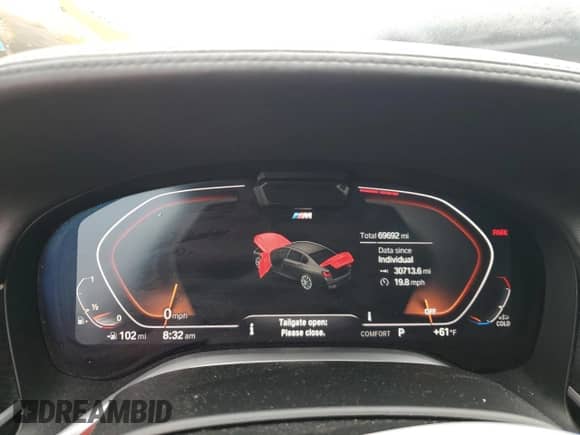 2022 BMW 7 Series 750i xDrive with VIN WBA7U2C09NCH79303, listed as a Copart auction lot 58514325 with 69,692 mi miles and Salvage title. Bid and sale history available at DreamBid. Image 9.