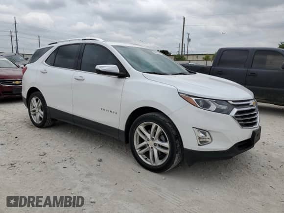 2020 Chevrolet Equinox Premier with VIN 2GNAXPEX0L6236424, listed as a Copart auction lot 59034594 with 37,577 mi miles and Clean title. Bid and sale history available at DreamBid. Image 4.