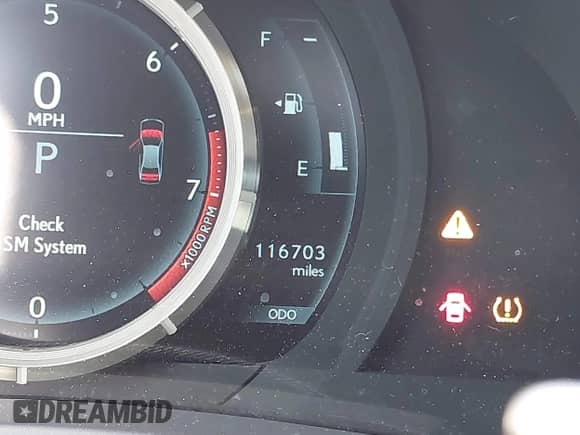 2015 Lexus IS 350 with VIN JTHCE1D20F5007332, listed as a IAAI auction lot 43047173 with 116,703 mi miles and . Bid and sale history available at DreamBid. Image 15.