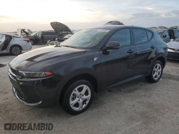 2024 Dodge Hornet GT z VIN ZACNDFAN6R3A41433, wystawiony jako Copart lot #75139714 z przebiegiem Nie podano mil oraz Nie do naprawy • Non repairable. Historia ofert i sprzedaży dostępna na DreamBid. Obrazek 1.