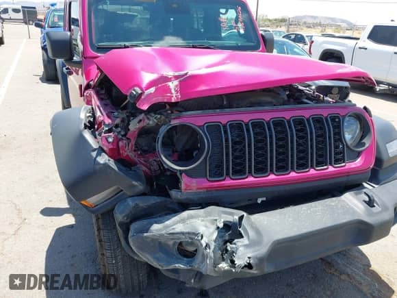 2024 Jeep Wrangler Sport S с VIN 1C4PJXDN1RW363914, выставлен на аукционе IAAI как лот 42674626 с пробегом 10 893 миль миль и . История ставок и продаж доступна на DreamBid. Изображение 6.