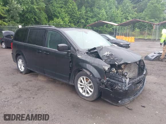 2018 Dodge Grand Caravan SXT with VIN 2C4RDGCG0JR281480, listed as a IAAI auction lot 42448252 with 142,393 mi miles and . Bid and sale history available at DreamBid. Image 1.