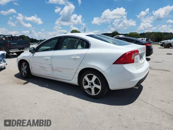 2013 Volvo S60 T5 Premier with VIN YV1612FS0D1228540, listed as a Copart auction lot 63461705 with 166,546 mi miles and Salvage title. Bid and sale history available at DreamBid. Image 2.
