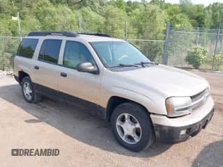 2006 Chevrolet TrailBlazer LS z VIN 1GNET16SX66114550, wystawiony jako IAAI lot #42488283 z przebiegiem 163 279 mil mil oraz . Historia ofert i sprzedaży dostępna na DreamBid. Obrazek 1.