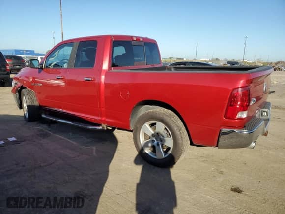 2010 Dodge 1500 SLT with VIN 1D7RV1GTXAS256656, listed as a Copart auction lot 82226185 with 103,572 mi miles and Clean title. Bid and sale history available at DreamBid. Image 2.