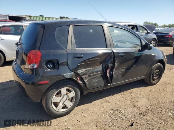 2006 Chevrolet Aveo LS с VIN KL1TD66606B683094, выставлен на аукционе Copart как лот 69875675 с пробегом 112 688 миль миль и Списание • Salvage title. История ставок и продаж доступна на DreamBid. Изображение 3.
