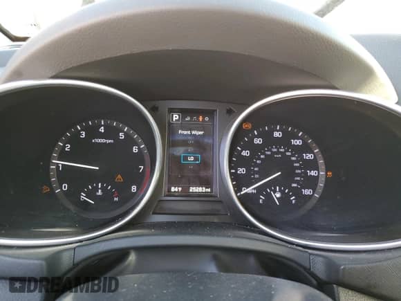 2019 Hyundai Santa Fe SE with VIN KM8SN4HF2KU307090, listed as a Copart auction lot 66254442 with 25,283 mi miles and . Bid and sale history available at DreamBid. Image 9.