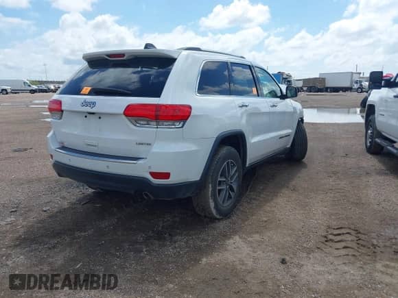 2019 Jeep Grand Cherokee Limited z VIN 1C4RJEBGXKC646806, wystawiony jako IAAI lot #42484591 z przebiegiem Nie podano mil oraz . Historia ofert i sprzedaży dostępna na DreamBid. Obrazek 4.