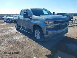 2020 Chevrolet Silverado 1500 Custom z VIN 3GCUYBEF9LG386274, wystawiony jako IAAI lot #41253277 z przebiegiem 107 933 mil mil oraz . Historia ofert i sprzedaży dostępna na DreamBid. Obrazek 1.