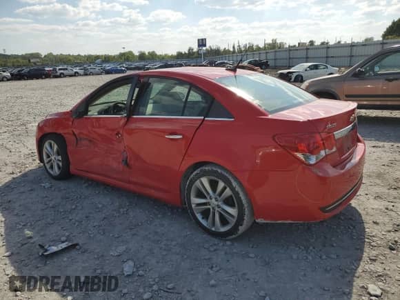 2014 Chevrolet Cruze LTZ с VIN 1G1PG5SB4E7129937, выставлен на аукционе Copart как лот 81873495 с пробегом 88 875 миль миль и Списание • Salvage title. История ставок и продаж доступна на DreamBid. Изображение 2.