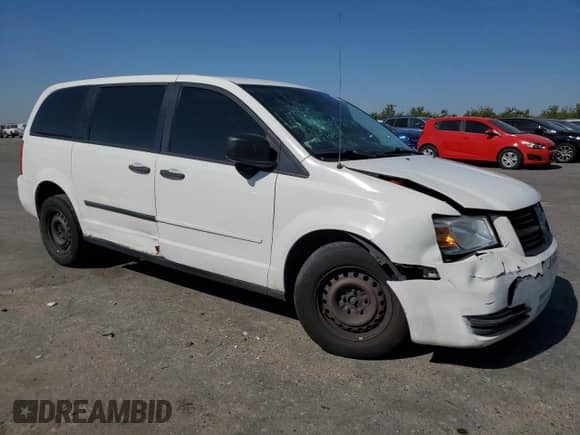 2008 Dodge Grand Caravan Cargo with VIN 1D4HN11H88B186470, listed as a Copart auction lot 64685425 with 55,317 mi miles and Salvage title. Bid and sale history available at DreamBid. Image 4.