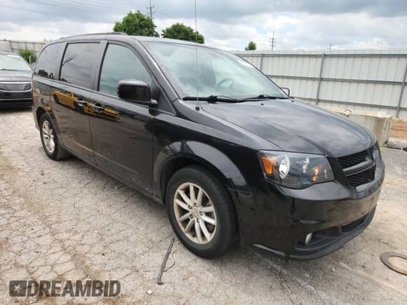 2020 Dodge Grand Caravan SE Plus with VIN 2C4RDGBG2LR236559, listed as a Copart auction lot 63066145 with 57,393 mi miles and Salvage title. Bid and sale history available at DreamBid. Image 4.