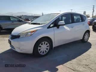 2014 Nissan Note S Plus with VIN 3N1CE2CP9EL393318, listed as a Copart auction lot 69288465 with 73,258 mi miles and Salvage title. Bid and sale history available at DreamBid. Image 1.