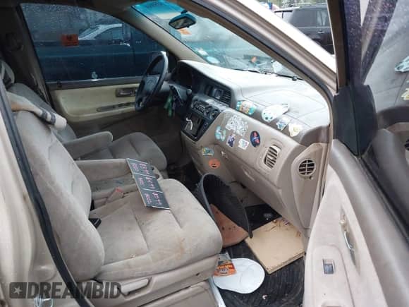 2000 Honda Odyssey EX с VIN 2HKRL1867YH002792, выставлен на аукционе IAAI как лот 43508569 с пробегом 232 084 миль миль и . История ставок и продаж доступна на DreamBid. Изображение 5.