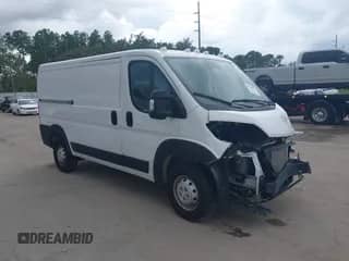 2023 Ram ProMaster Cargo z VIN 3C6LRVVG1PE598744, wystawiony jako IAAI lot #42946879 z przebiegiem Nie podano mil oraz . Historia ofert i sprzedaży dostępna na DreamBid. Obrazek 1.