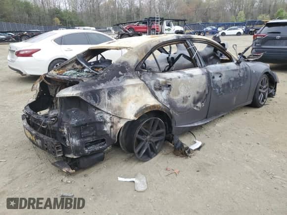 2018 Lexus IS 350 с VIN JTHCZ1D25J5015293, выставлен на аукционе Copart как лот 50781925 с пробегом Не указан миль и Списание • Salvage title. История ставок и продаж доступна на DreamBid. Изображение 3.