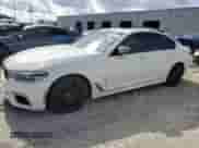 2018 BMW 5 Series M550i xDrive with VIN WBAJB9C53JB034866, listed as a Copart auction lot 68623265 with 88,967 mi miles and Clean title. Bid and sale history available at DreamBid. Image 1.