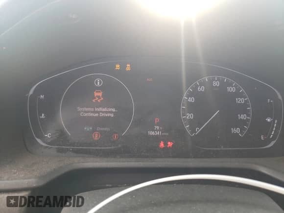 2018 Honda Accord EX-L with VIN 1HGCV1F69JA150668, listed as a Copart auction lot 60212795 with 106,341 mi miles and Salvage title. Bid and sale history available at DreamBid. Image 9.