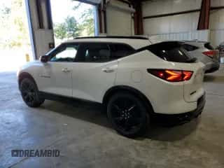 2021 Chevrolet Blazer RS с VIN 3GNKBKRS9MS525986, выставлен на аукционе Copart как лот 85845775 с пробегом 46 424 миль миль и Списание • Salvage title. История ставок и продаж доступна на DreamBid. Изображение 2.