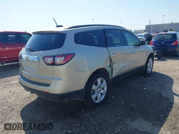 2016 Chevrolet Traverse LT с VIN 1GNKRGKD7GJ177342, выставлен на аукционе IAAI как лот 43168055 с пробегом 170 041 миль миль и . История ставок и продаж доступна на DreamBid. Изображение 4.