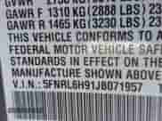 2018 Honda Odyssey Elite z VIN 5FNRL6H91JB071957, wystawiony jako IAAI lot #43506915 z przebiegiem 75 656 mil mil oraz . Historia ofert i sprzedaży dostępna na DreamBid. Obrazek 9.