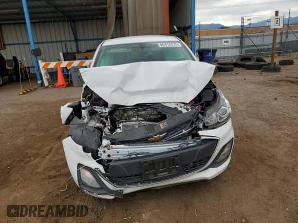 2022 Chevrolet Spark LS with VIN KL8CB6SA2NC033662, listed as a Copart auction lot 80412575 with Not provided miles and Salvage title. Bid and sale history available at DreamBid. Image 5.