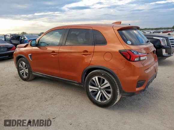 2021 Mitsubishi Outlander ES z VIN JA4ARUAU8MU024140, wystawiony jako Copart lot #83839095 z przebiegiem 87 599 mil mil oraz Szkoda całkowita • Salvage title. Historia ofert i sprzedaży dostępna na DreamBid. Obrazek 2.