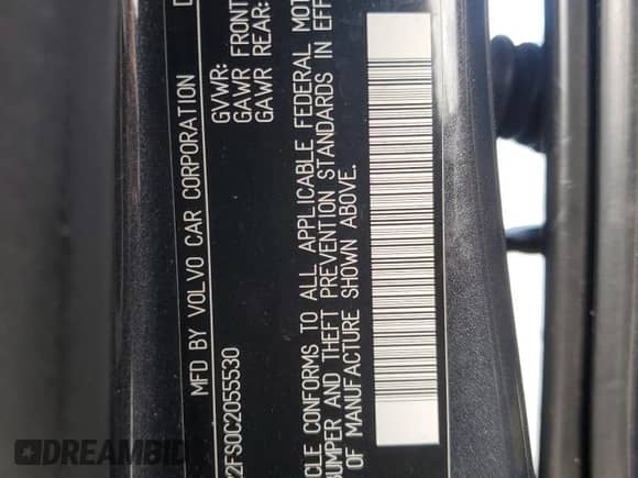 2012 Volvo S60 T5 с VIN YV1622FS0C2055530, выставлен на аукционе Copart как лот 85185005 с пробегом 125 141 миль миль и Чистый • Clean title. История ставок и продаж доступна на DreamBid. Изображение 12.