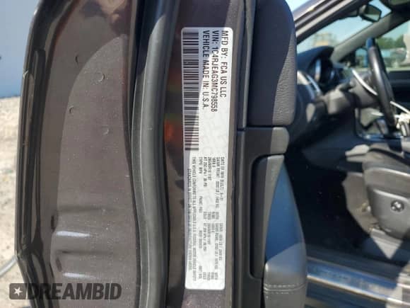 2021 Jeep Grand Cherokee Laredo X z VIN 1C4RJEAG3MC798558, wystawiony jako Copart lot #71462705 z przebiegiem 62 136 mil mil oraz Szkoda całkowita • Salvage title. Historia ofert i sprzedaży dostępna na DreamBid. Obrazek 13.