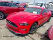 2023 Ford Mustang EcoBoost with VIN 1FA6P8TH0P5101791, listed as a IAAI auction lot 42888045 with 17,479 mi miles and . Bid and sale history available at DreamBid. Image 2.