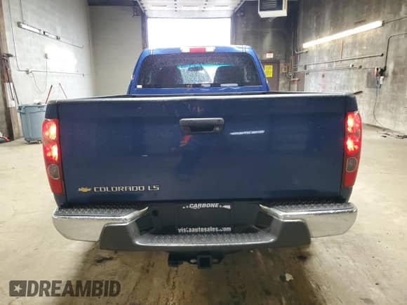 2005 Chevrolet Colorado LS Z71 с VIN 1GCDS196958189538, выставлен на аукционе Copart как лот 58067515 с пробегом 85 465 миль миль и На запчасти • Non repairable. История ставок и продаж доступна на DreamBid. Изображение 6.