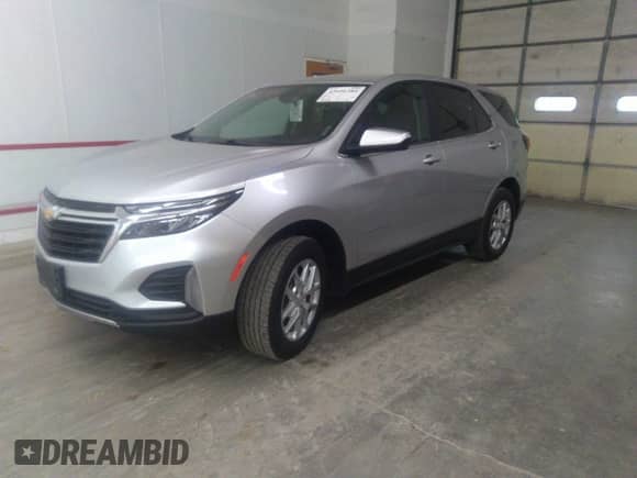 2022 Chevrolet Equinox LT с VIN 2GNAXTEV7N6124519, выставлен на аукционе IAAI как лот 43426384 с пробегом 160 418 миль миль и . История ставок и продаж доступна на DreamBid. Изображение 2.