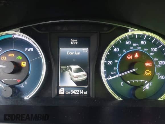 2016 Toyota Camry LE with VIN 4T1BD1FK8GU191029, listed as a IAAI auction lot 42666402 with 342,214 mi miles and . Bid and sale history available at DreamBid. Image 7.